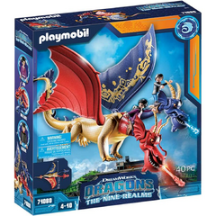 DRAGONS: THE NINE REALMS - WU & WEI WITH JUN PLAYMOBIL DRAGONS