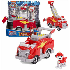 PAW PATROL RESCUE KNIGHTS VEICOLO DELUXE MARSHALL