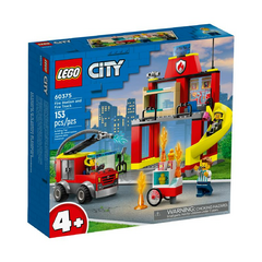 LEGO CITY FIRE - CASERMA DEI POMPIERI E AUTOPOMPA