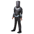 COSTUME BLACK PANTHER CON MUSCOLI TG. S
