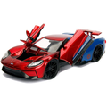 MARVEL SPIDERMAN FORD GT DEL 2017 1:24 C/PERS. - action figures ed accessori