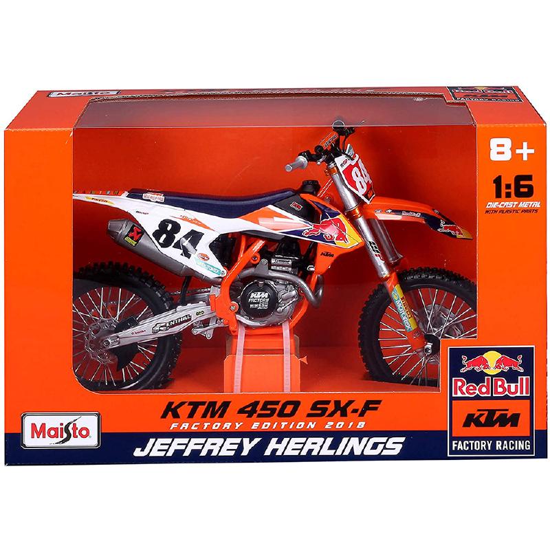  MOTO  1 6 RED BULL KTM SUPERCROSS SX450 MAISTO  390818