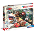 PUZZLE 104 PZ MAXI CARS ON THE ROAD